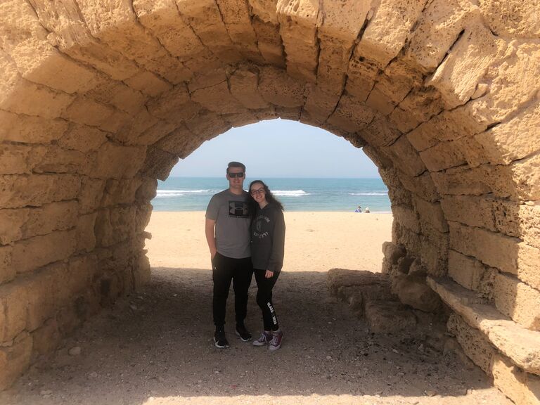 Senior Class Israel trip, right before everything shut down for Covid.