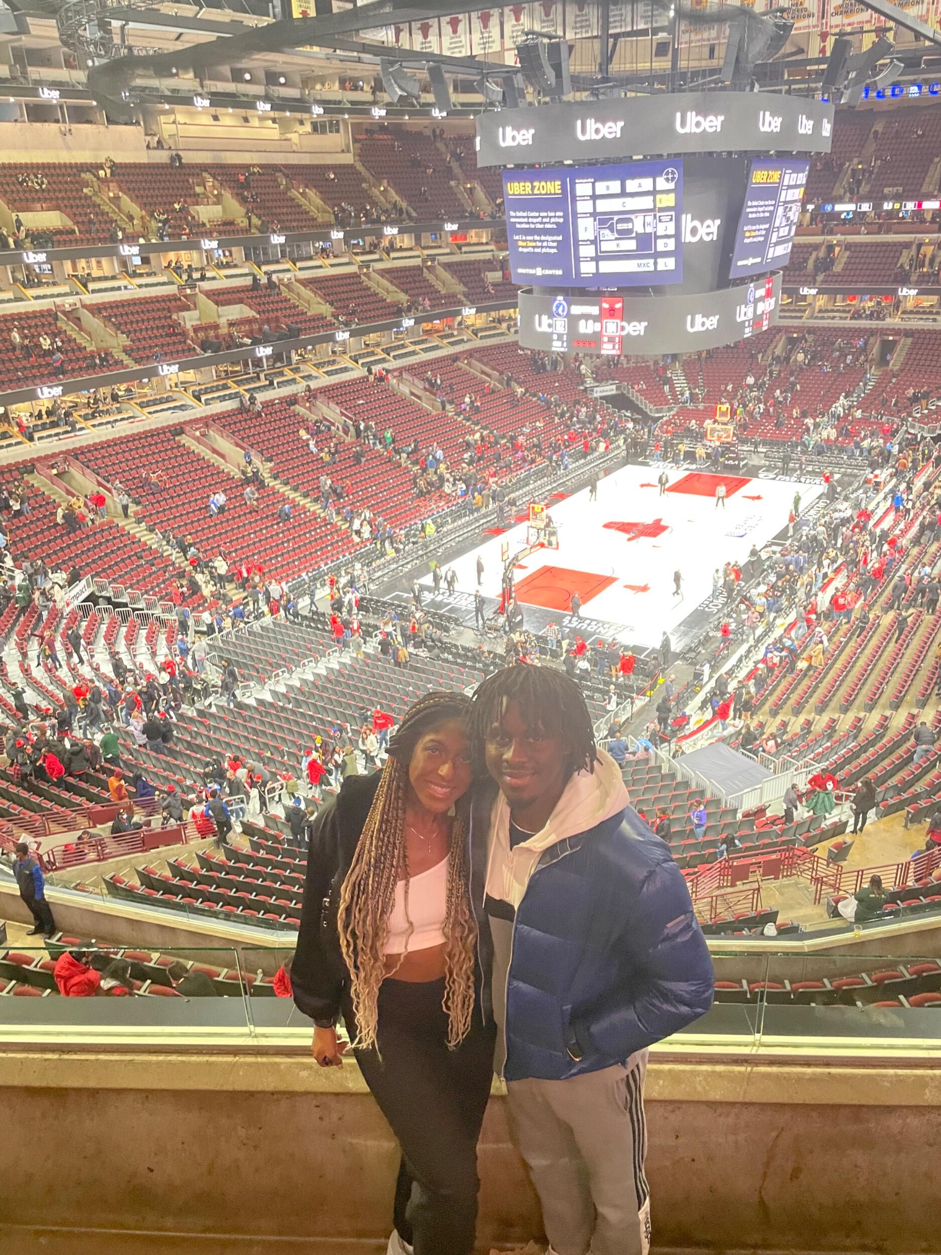 Chicago Bulls NBA game in Chicago