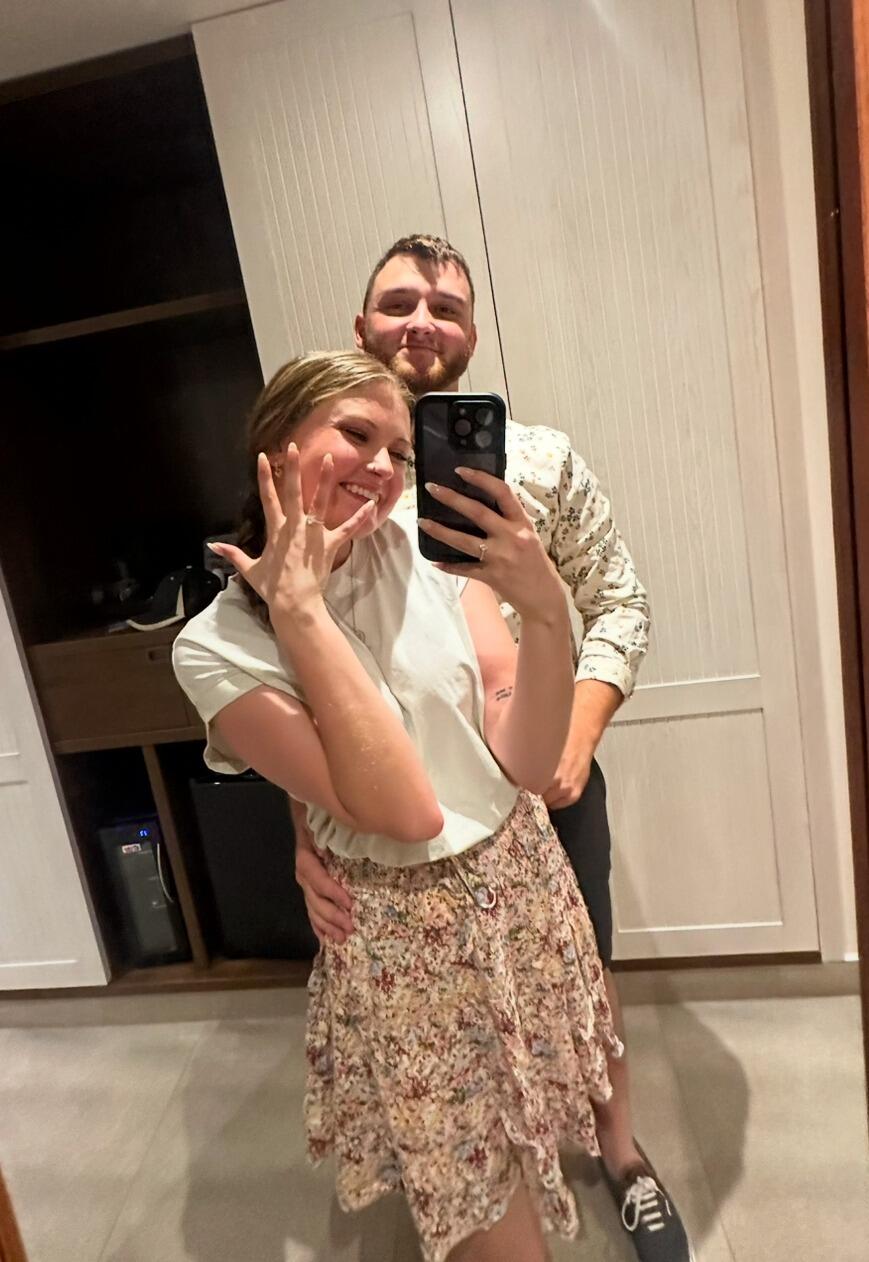 For this year's anniversary, Nicole and Zachary took a very special trip to Punta Cana to celebrate five years of dating! Unbeknownst to Nicole, they would be returning home from the trip as an engaged couple! Nicole would also soon transition into a new role as a Dispatcher for the Cincinnati Fire Department. 