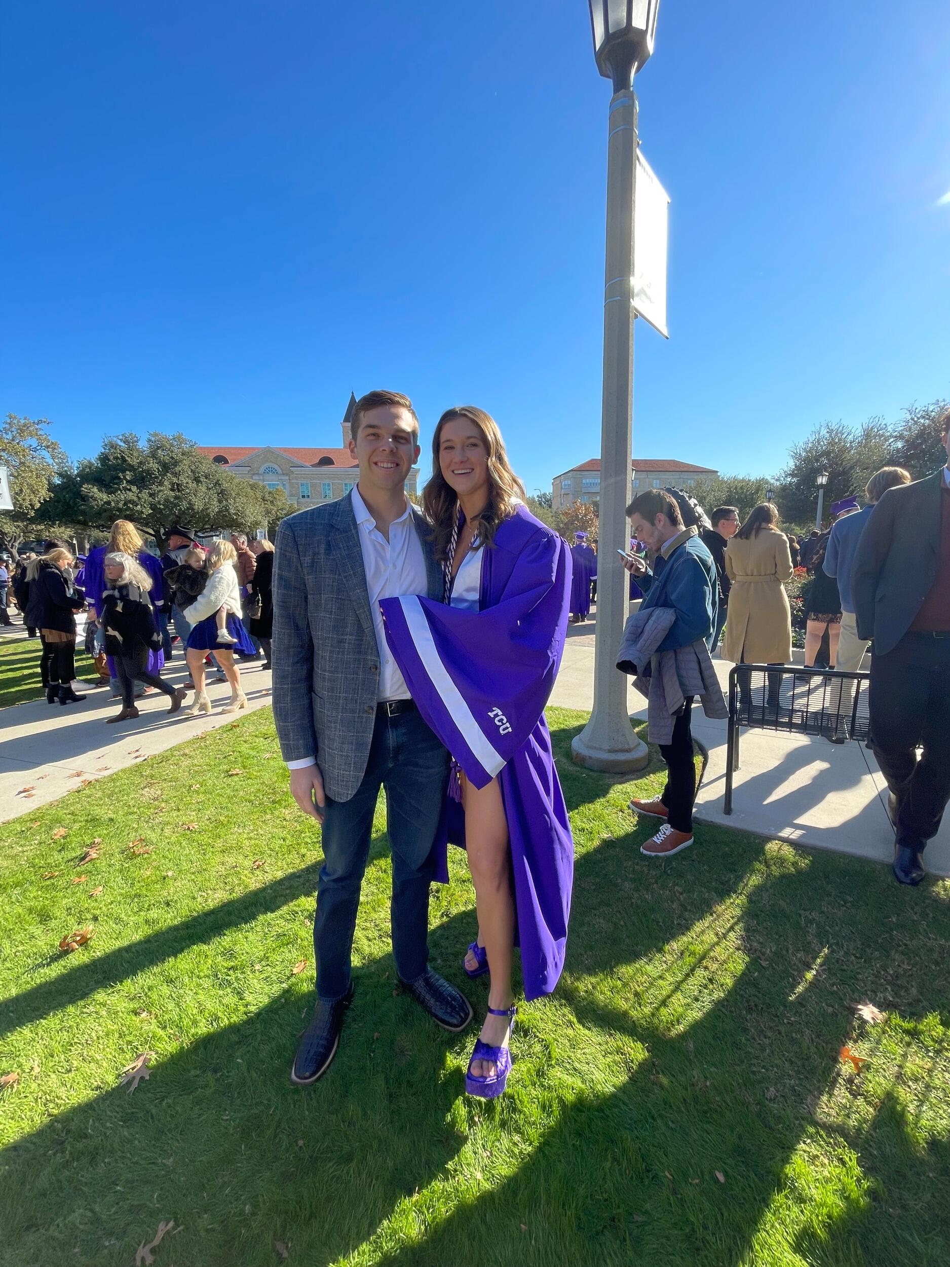 Maddie's TCU Graduation