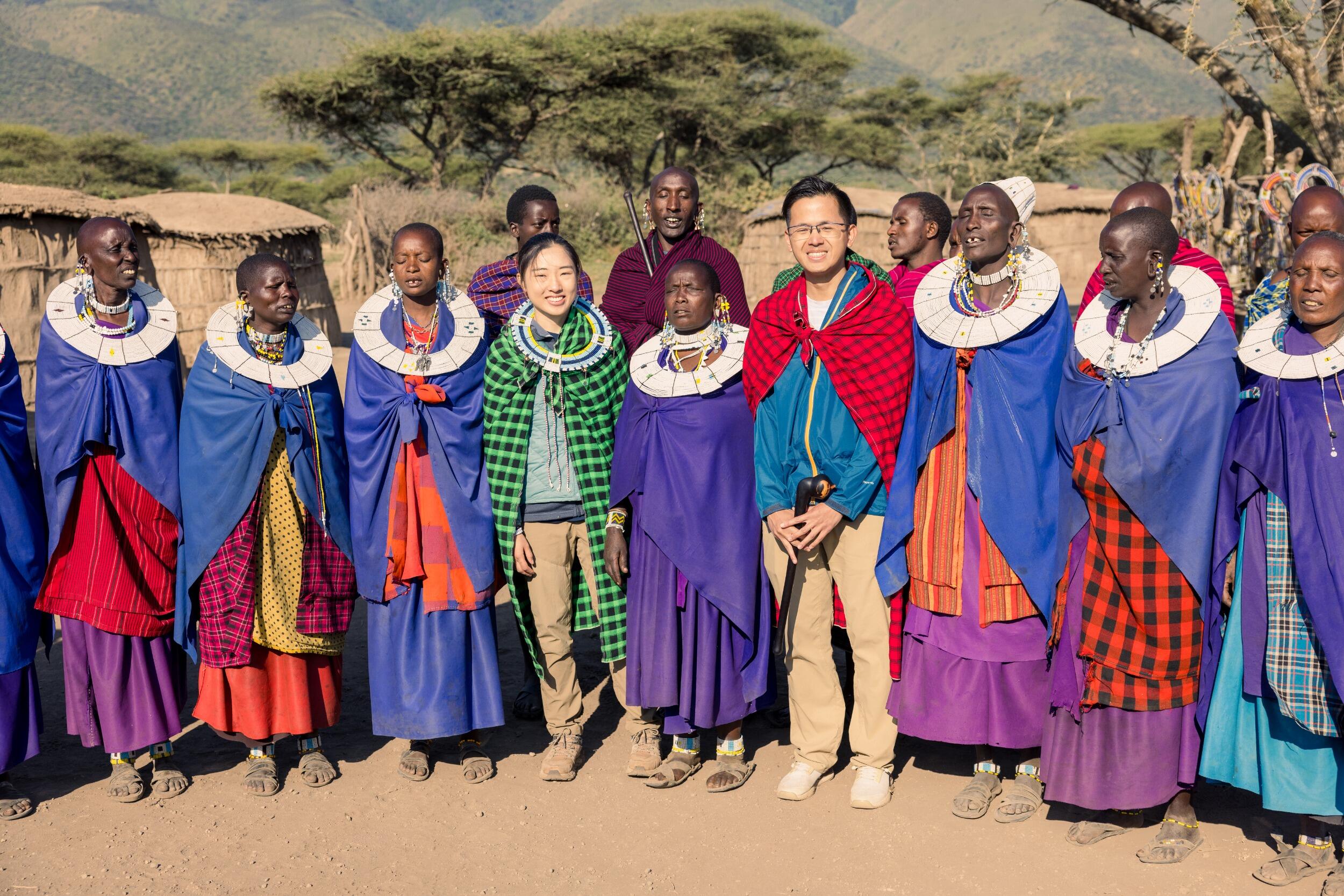 Visiting the ancient Masai Mara village 🛖
