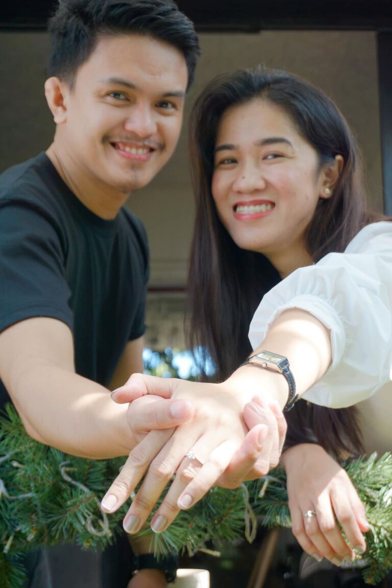 The day Barcly proposed. 🥺 pero binadtrip niya muna ako dito bago magpropose. Sino ba naman kasing nagsuggest sayo magpropose ka sakin at 6 in the morning 😭