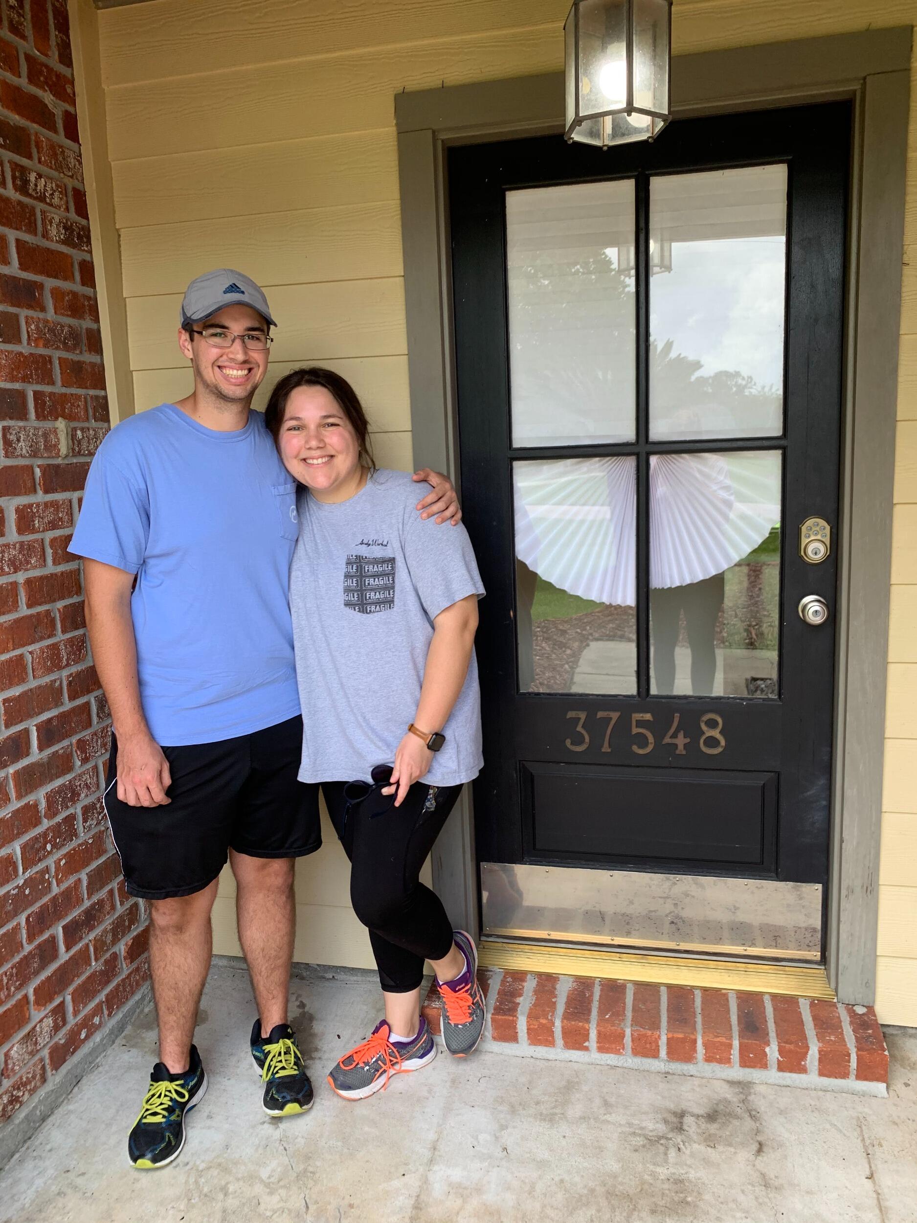 We moved into our first big kid house.