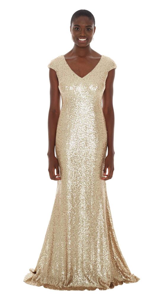 Gold Bridesmaid Dresses to Shop Now