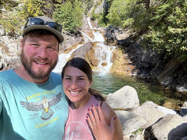 Daniel proposed to Laurel at his favorite waterfall in the Eagle Cap Wilderness near their home. And she said yes! And now their beautiful friends and family are joining them for their special day. Life is good.