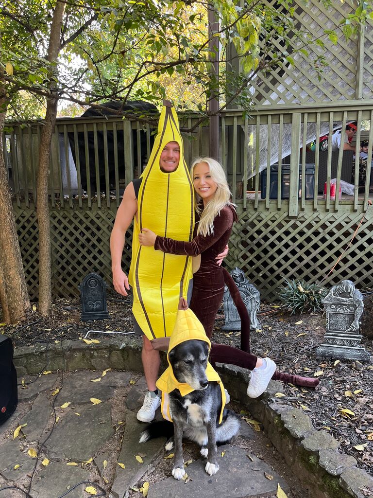 Went bananas on Halloween