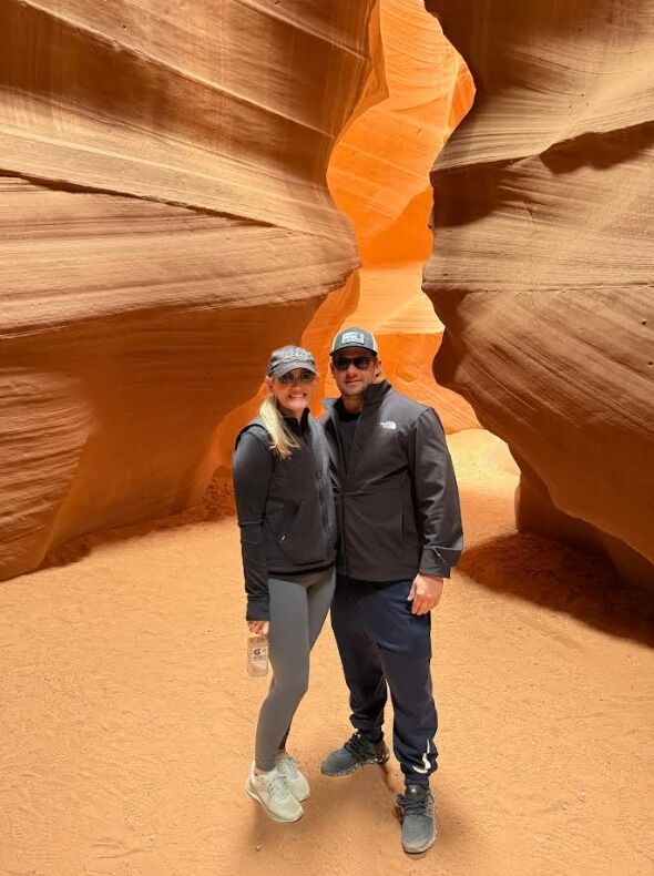 Antelope Canyon, AZ - The weekend Luke proposed to Kelly.