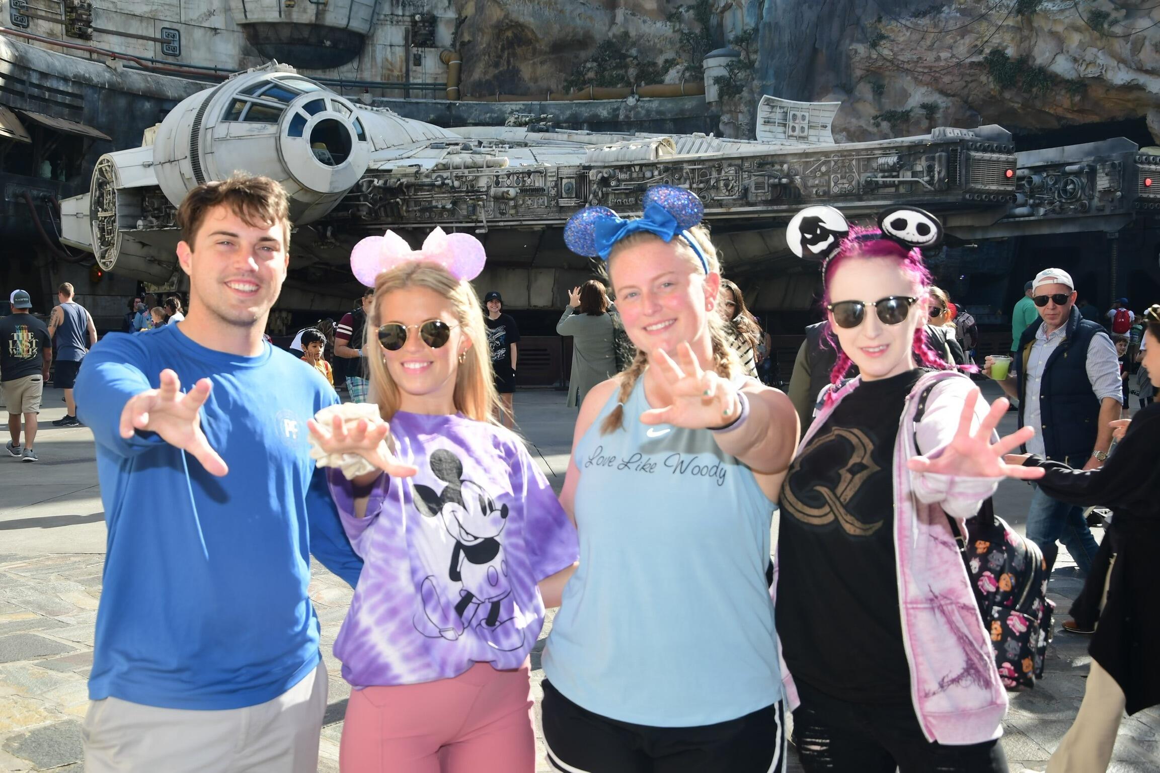 Our first trip to Disney with Brandons awesome cousins who showed us the ropes! 