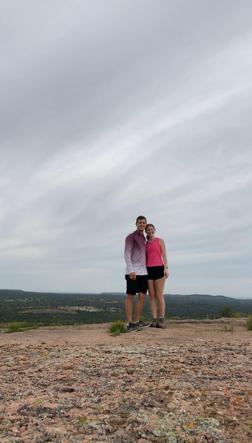 We hiked Enchanted Rock