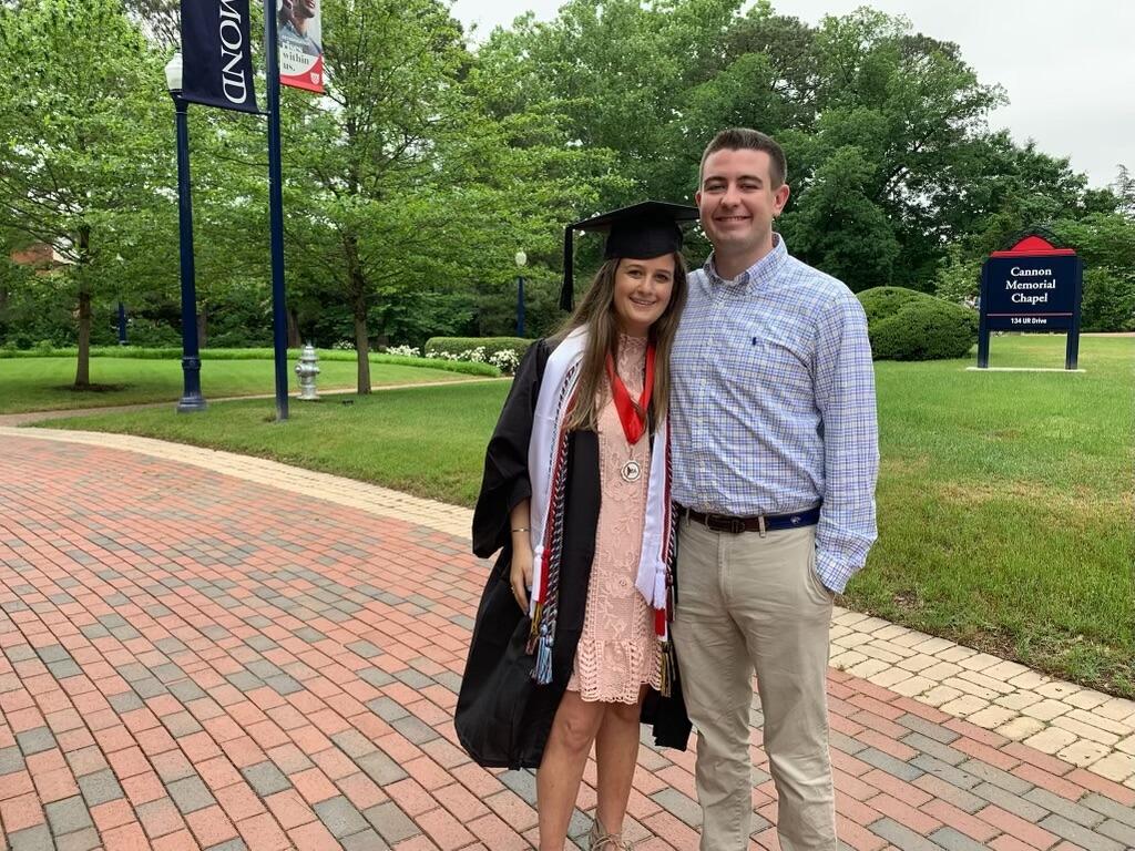 Anna's Richmond graduation!