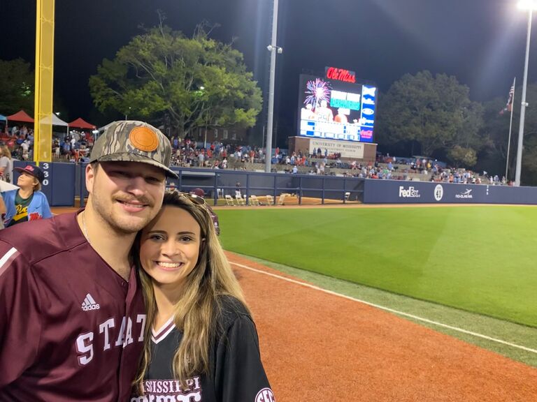 Watching Ole Miss lose a series in baseball yet again!
