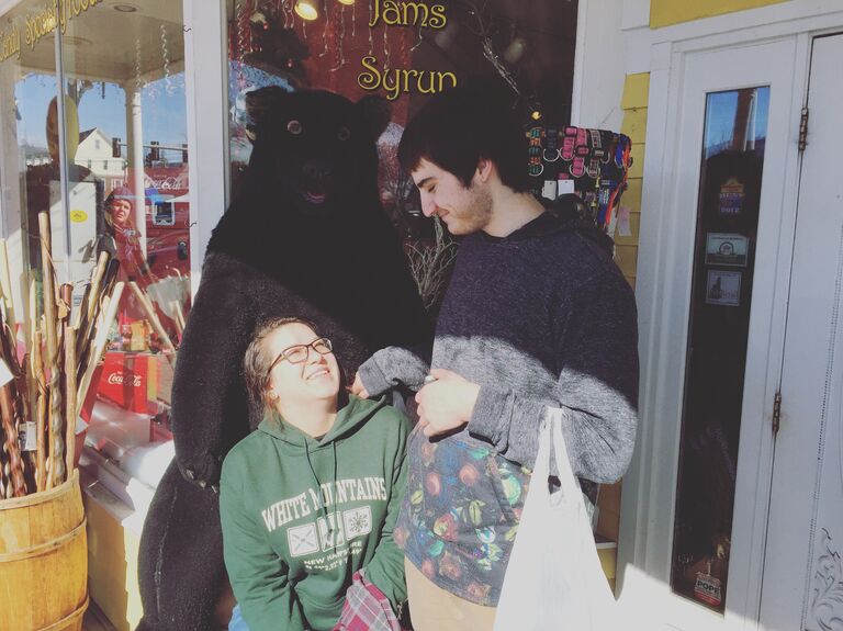 First time Sarah got to join Josh and his family on a trip up to the White Mountains!