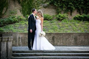 Romantic Outdoor Ceremony At Burlingame Country Club