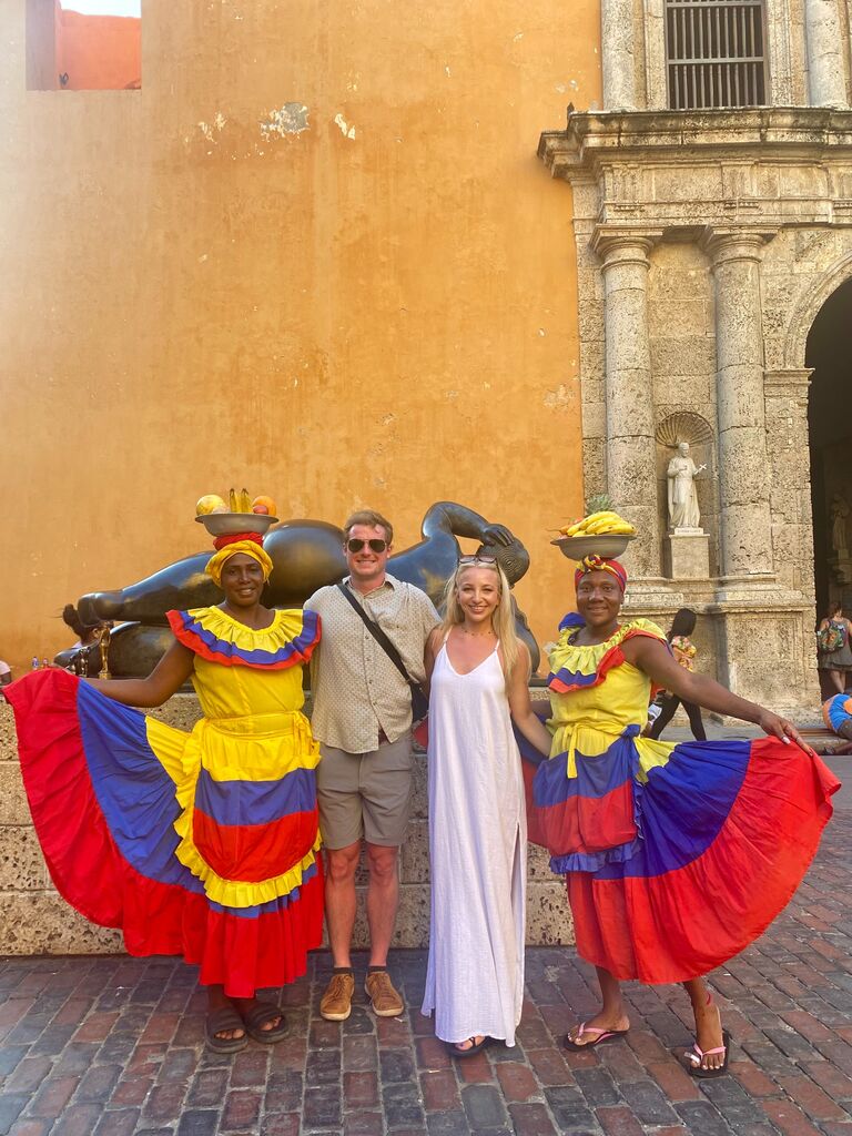 Week in Colombia! Solidified our love for travel and trip planning together on this adventure