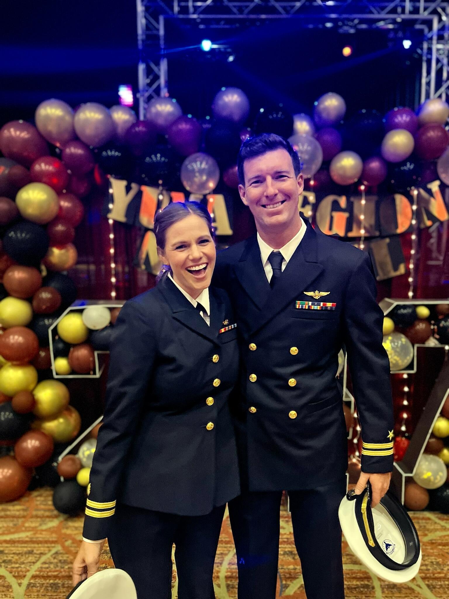 First Navy Birthday Ball together!