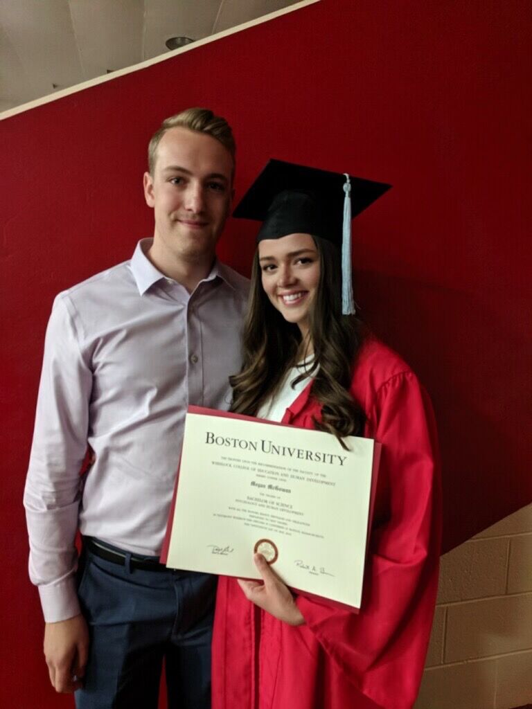 Megan's College Graduation from Boston University.