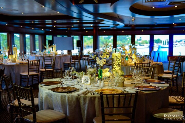 seafair mega yacht wedding