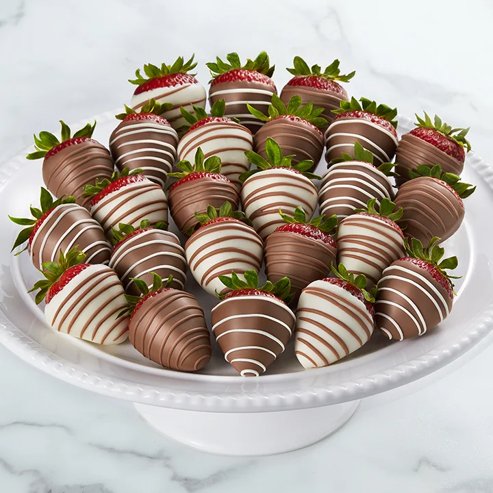 Chocolate covered strawberries for your wife