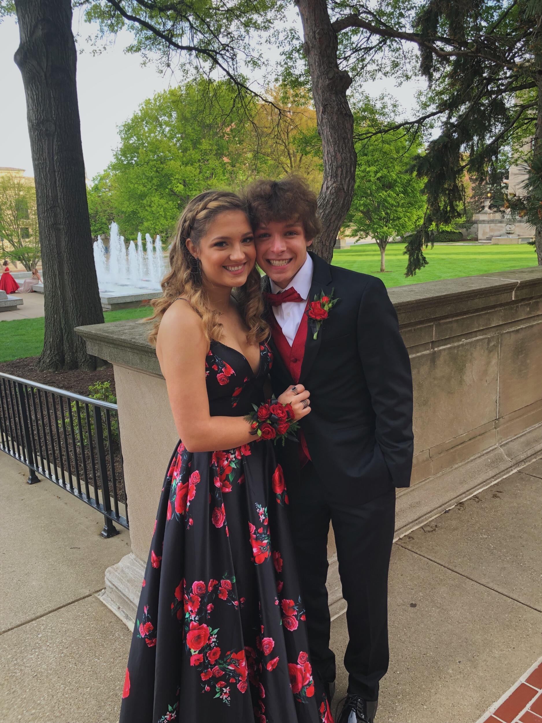 Went to Elise's senior and Riley's junior year prom
