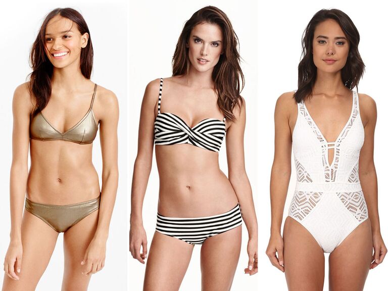 beach wedding bathing suits