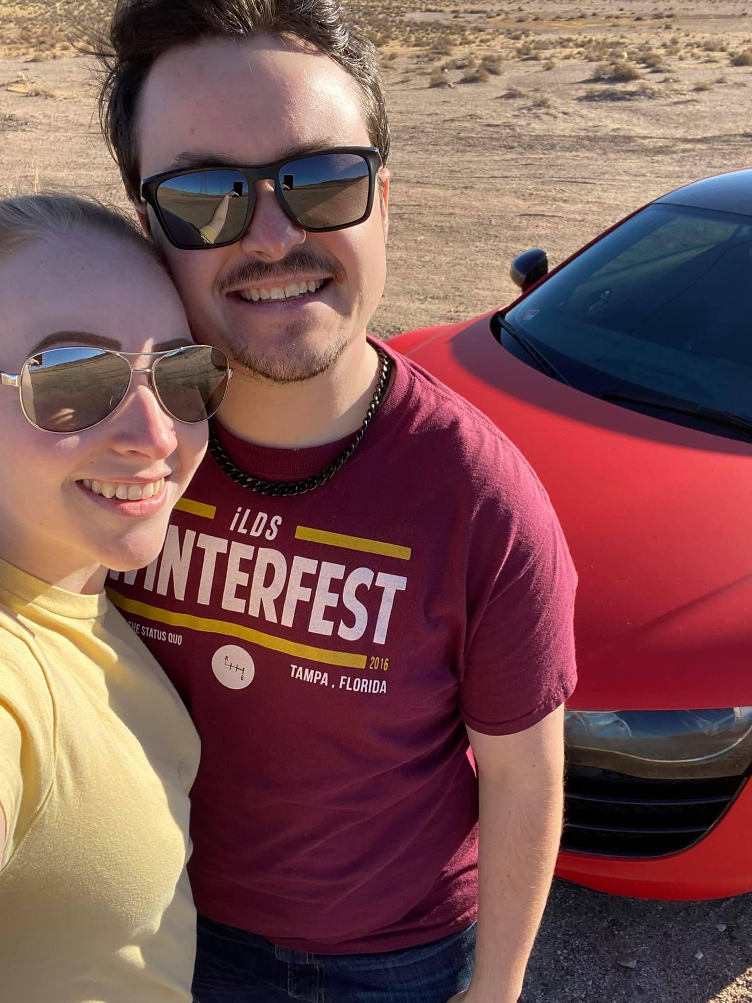 Our spur of the moment trip- and first trip as future Mr. and Mrs. Shives- to buy one of Ben's dream cars - an Audi R8 v10 gated 6 speed!