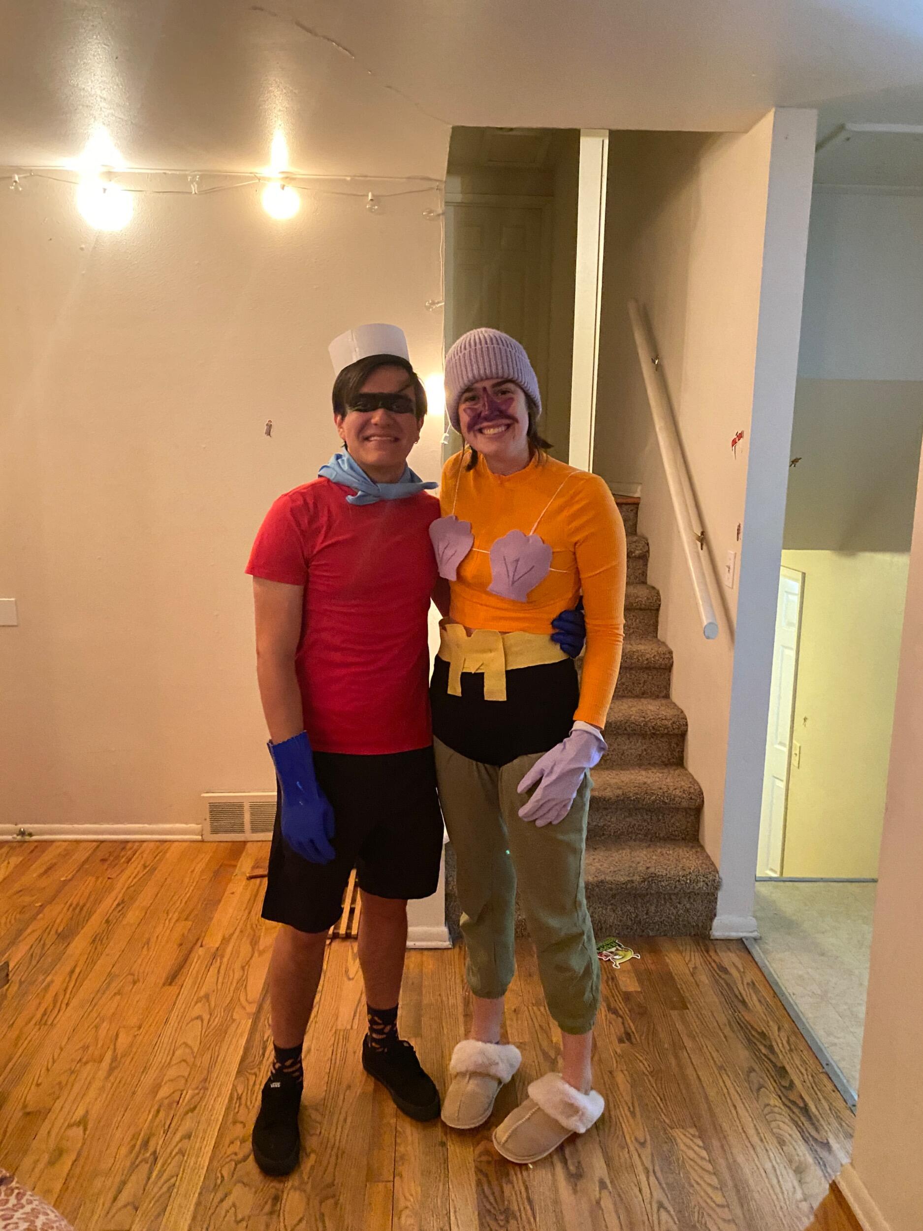 First Halloween costume together