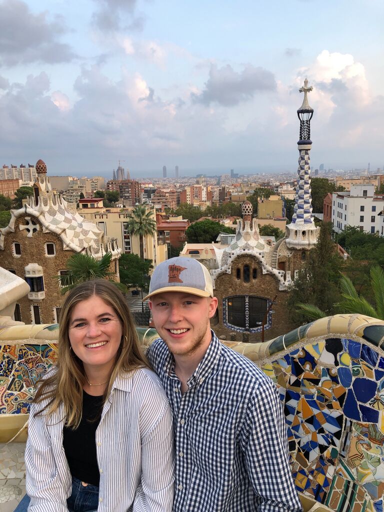 First international trip together to Spain