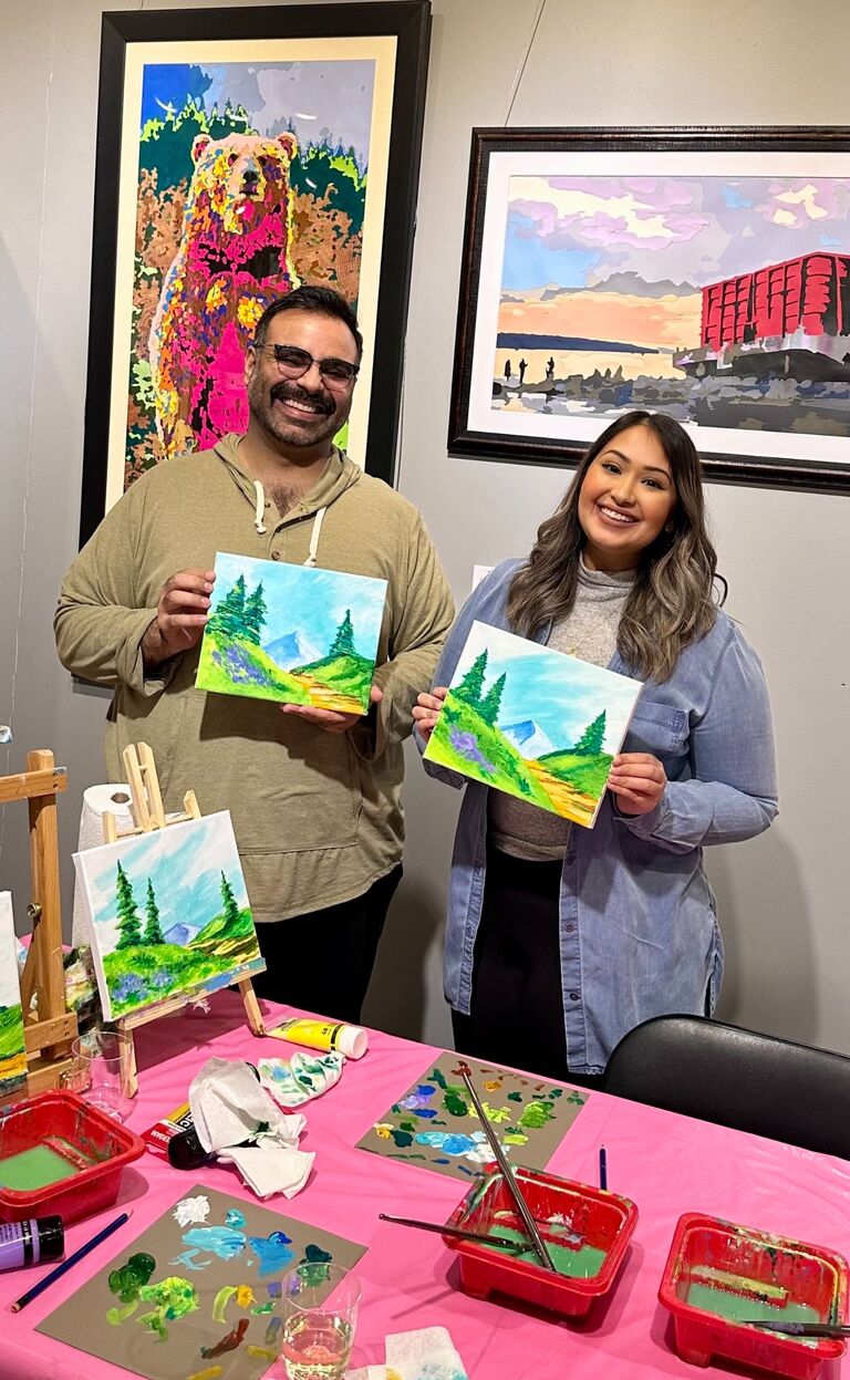 paint night
