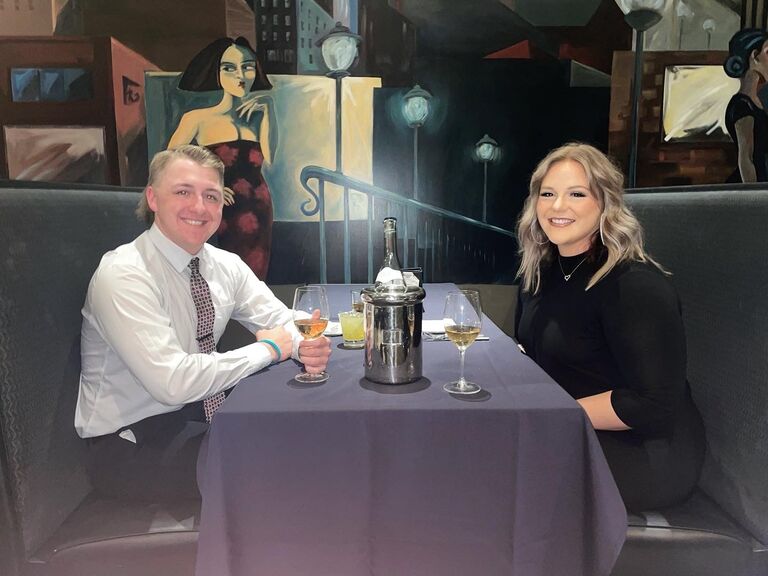 First fancy date night at the Venue in Lincoln.