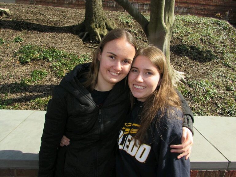 The first year of college we tried long distance. It was not very successful because we both had a lot of individual growing to do.