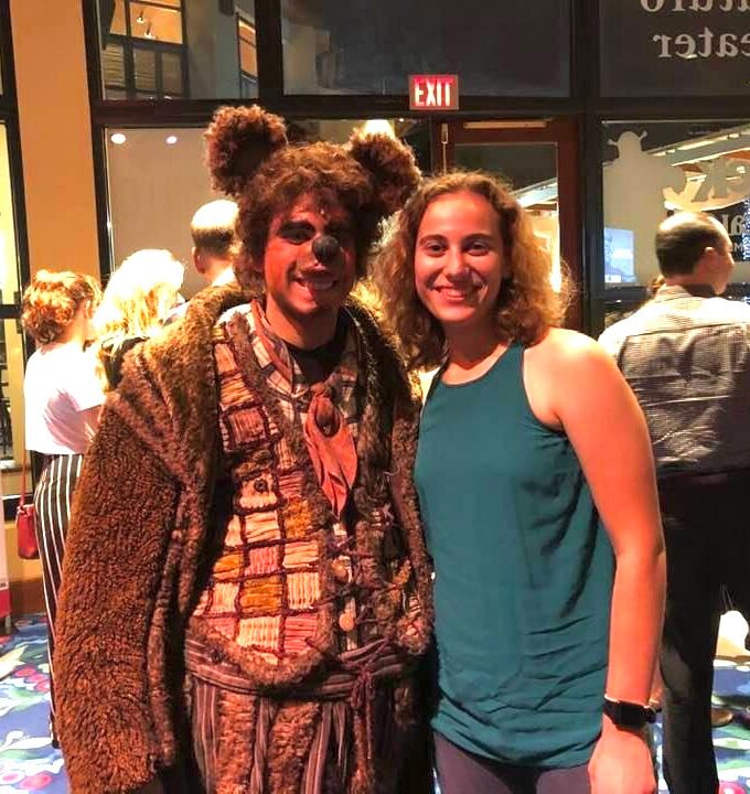 Akin to every relationship, ours has many layers (like an onion). One such layer is our love for The Arts. Haley as the patron. Zach as a Bear. 