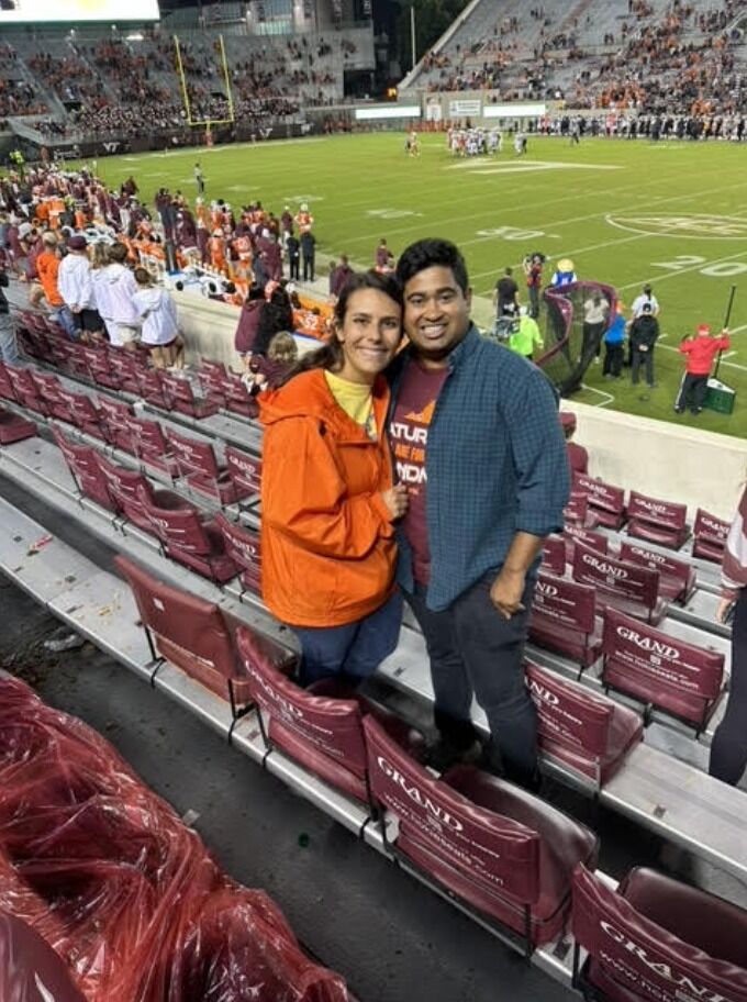 Back to Blacksburg for another VT football game