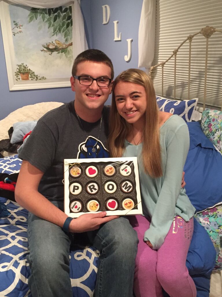 When Alex was home for winter break, Danielle asked Alex to her senior Prom. They enjoyed Alex's school breaks together by going into the city, seeing the Broadway show Aladdin, going into the city for the Saint Patrick's day parade, and of course another Islanders game. The following Spring semester, Danielle went to Buffalo to visit Alex and they had a great time!