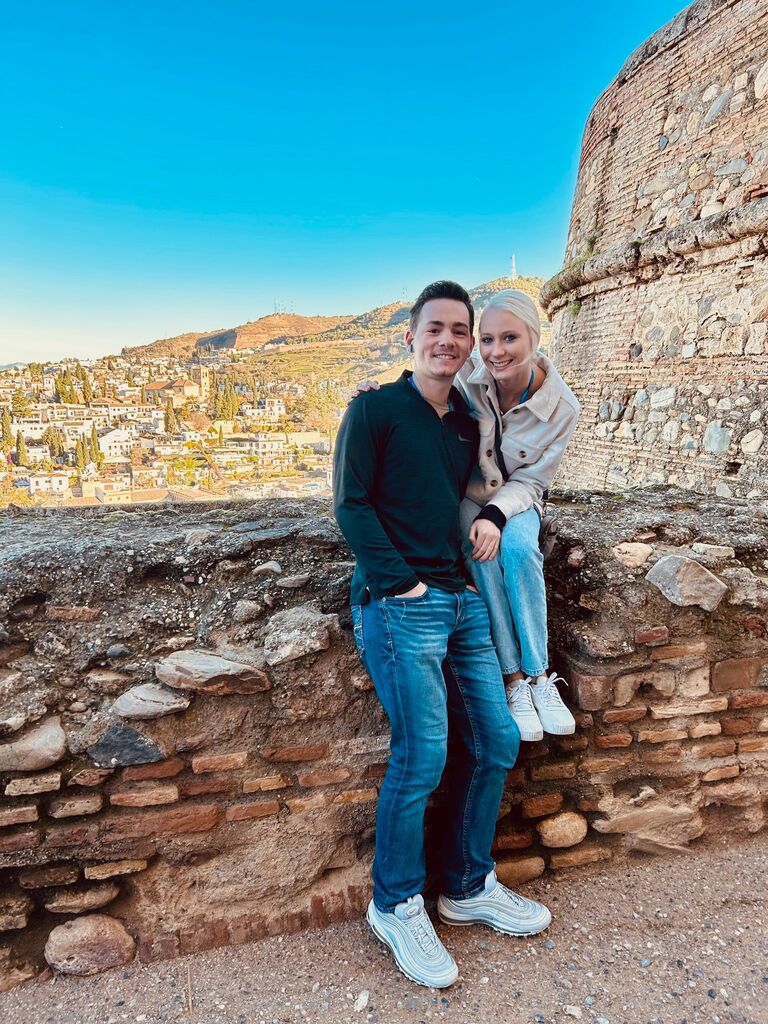 We went on our first overseas trip to Spain and Portugal.