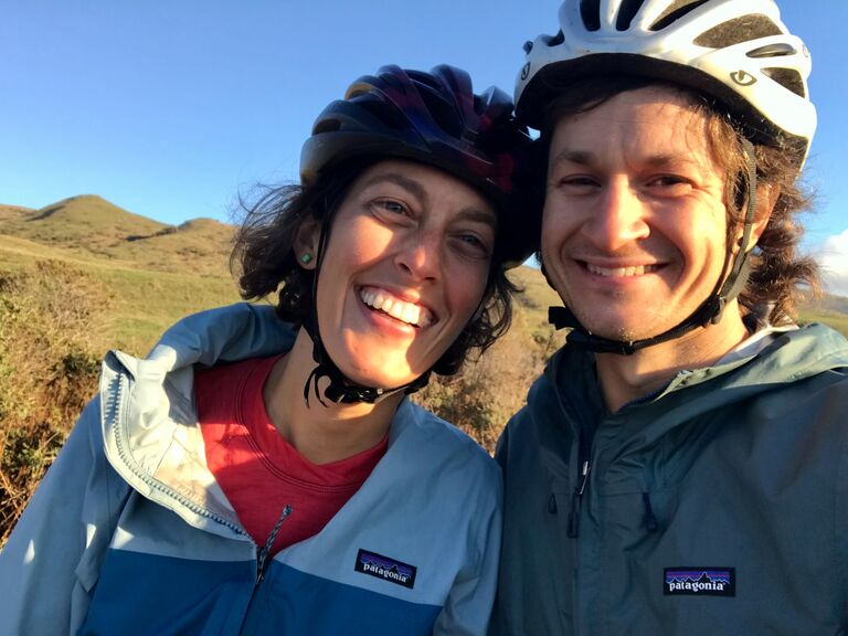 Mile 51/100 on the Lost Coast trail in California. All smiles!