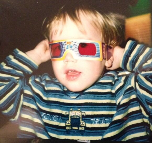Matt is birthed. Yes, he has always been this stylish.