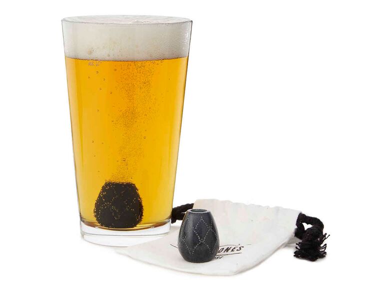 Frothing beer stones beer stocking stuffer idea for husband