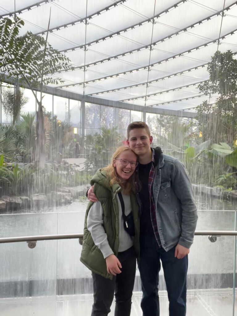 We went to the Leaf. It was a special moment when Kyle expressed his love and we officially became girlfriend/boyfriend.