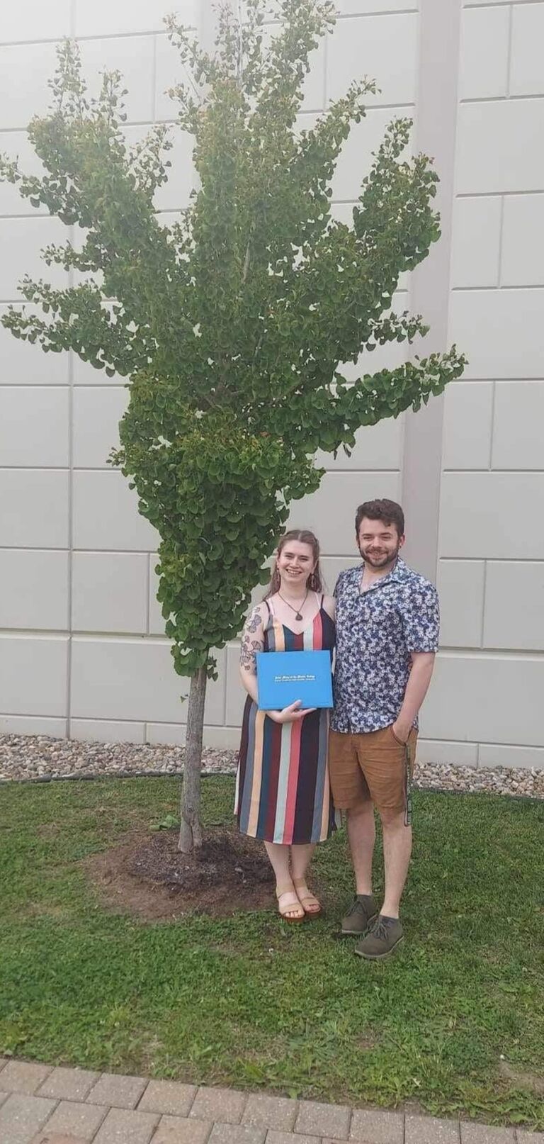 Traveled to Indiana for my masters degree graduation :)