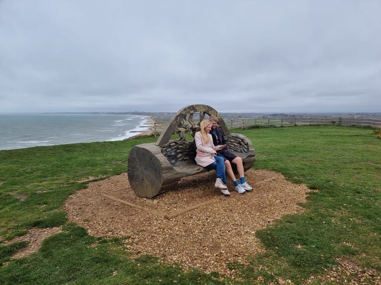 Showing family our favourite places at Christmas time