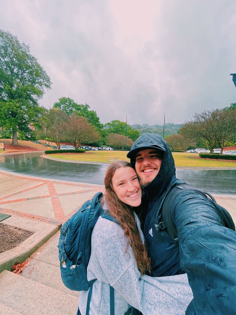 We spent many days playing in the rain of course :)