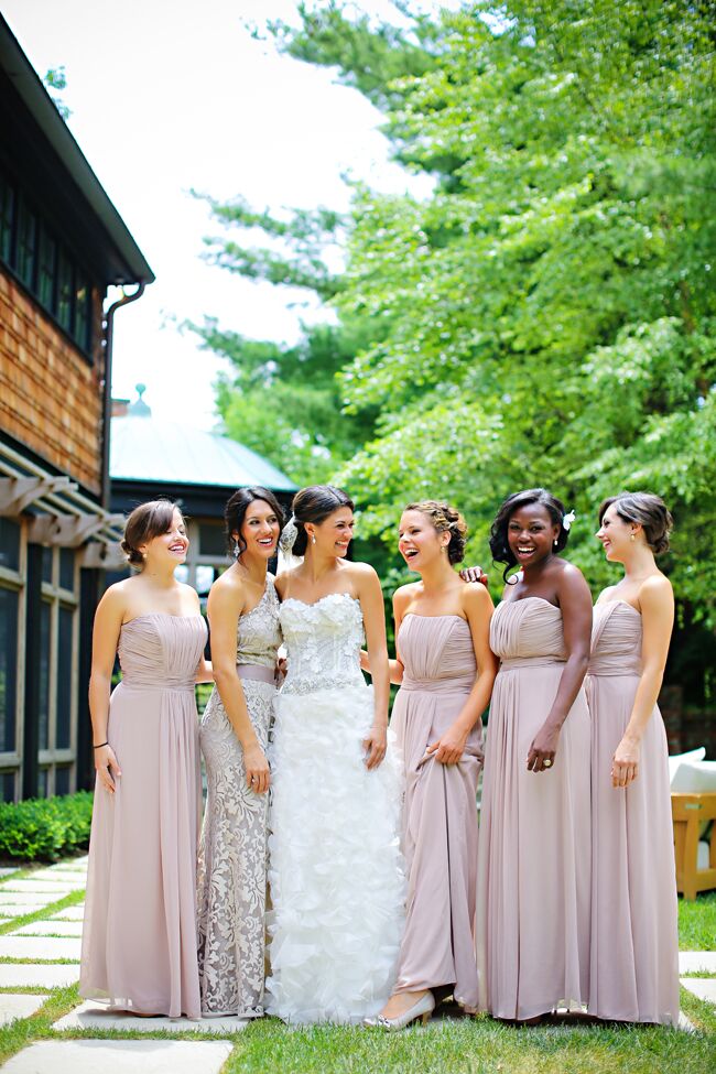 Let Your Maid  Of Honor  Dress  Stand Out These Brides Did 