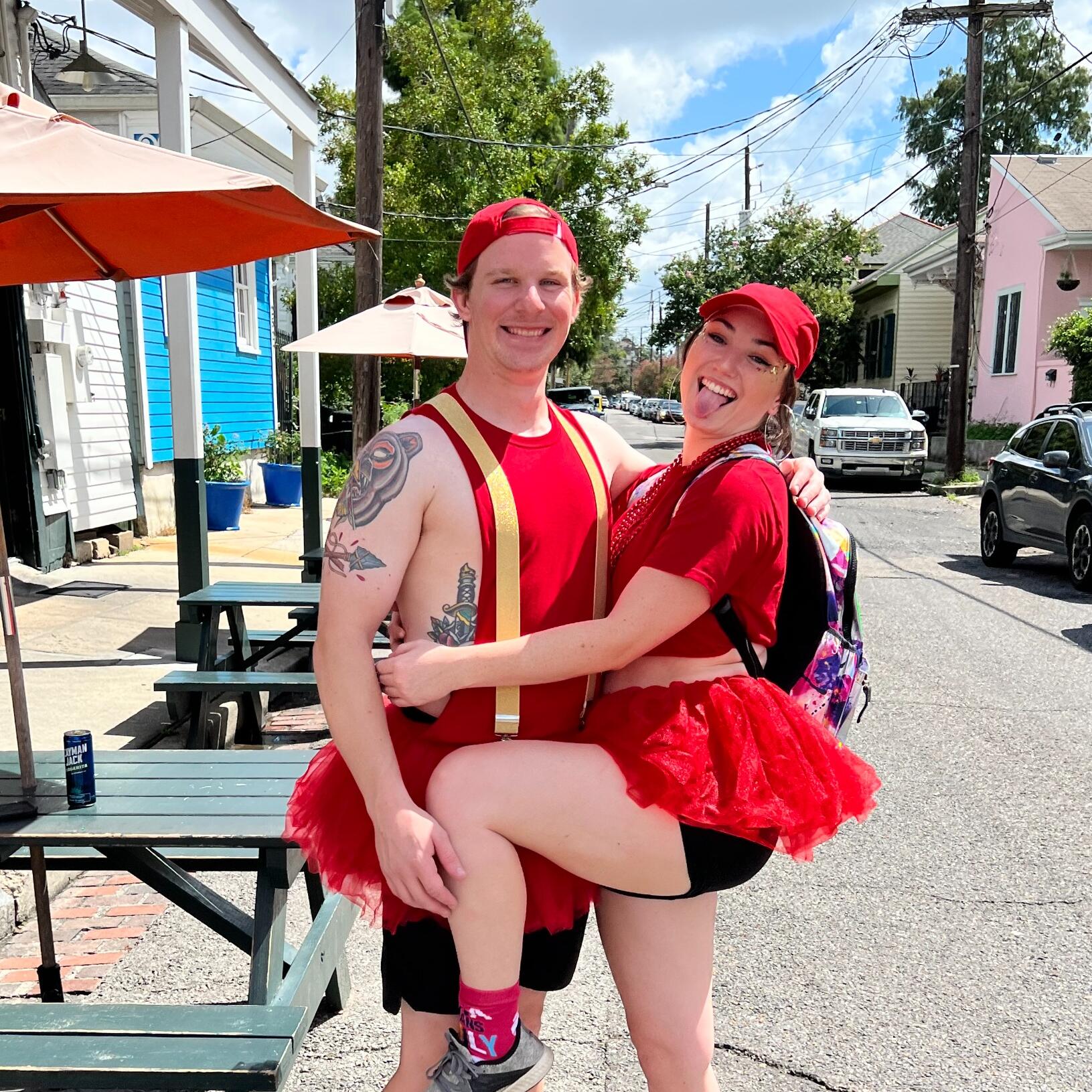 Moved in together… and made it NOLA official