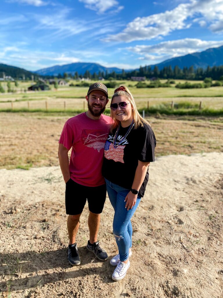 4th of July in Idaho to see our best friends get engaged!