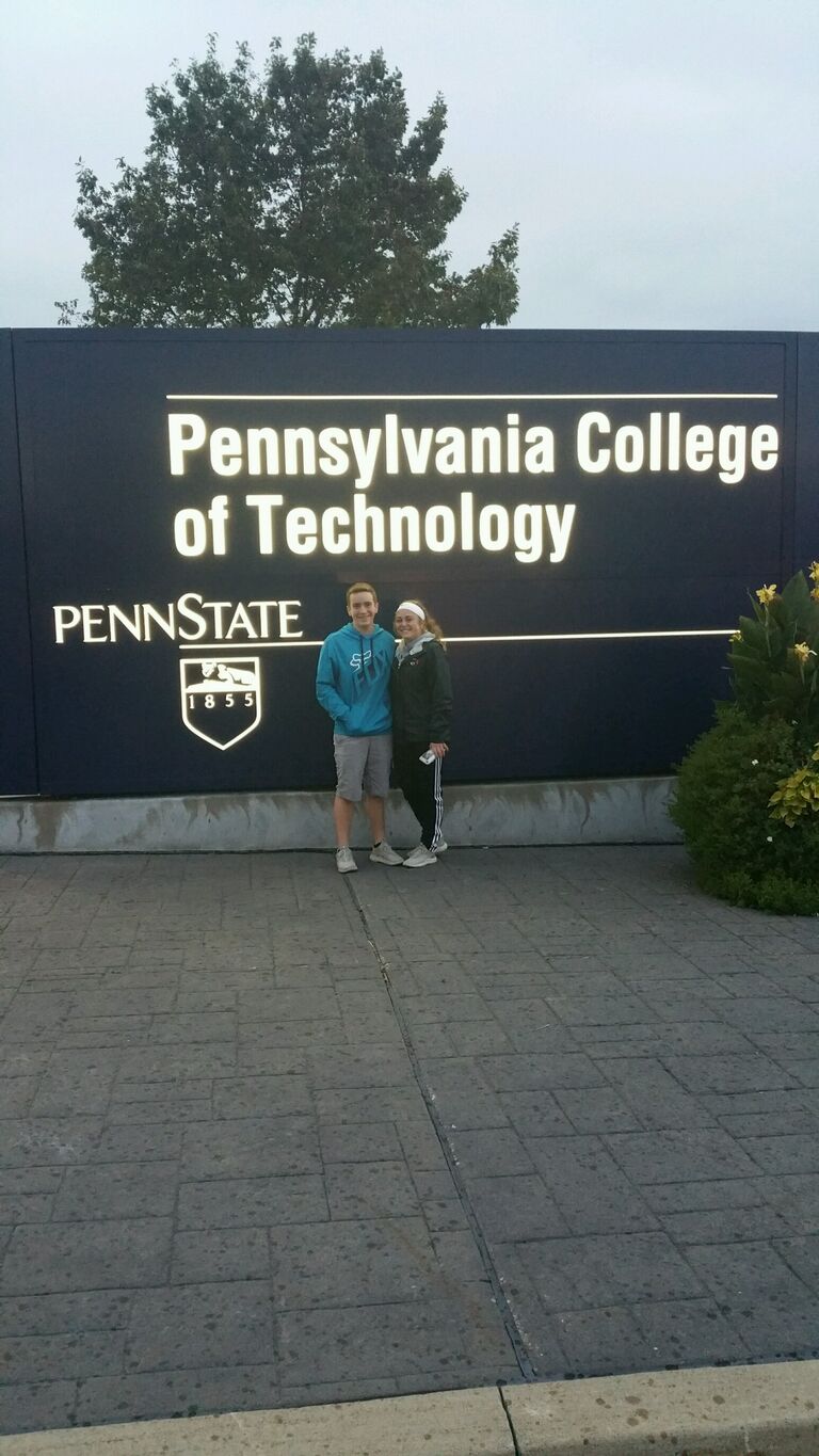 Heading to college in Williamsport, PA