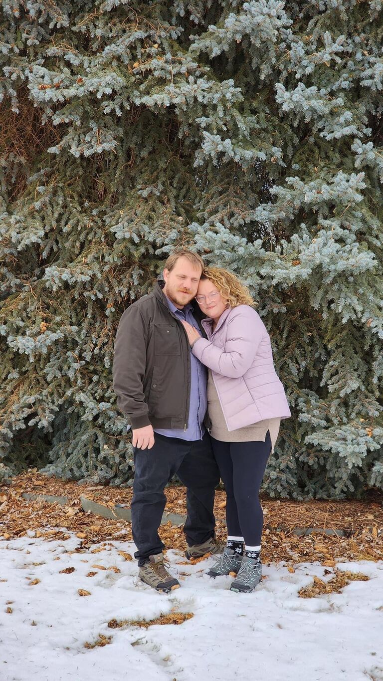 Our little impromptu photo session, thanks to Boyd's brother, Guy! 