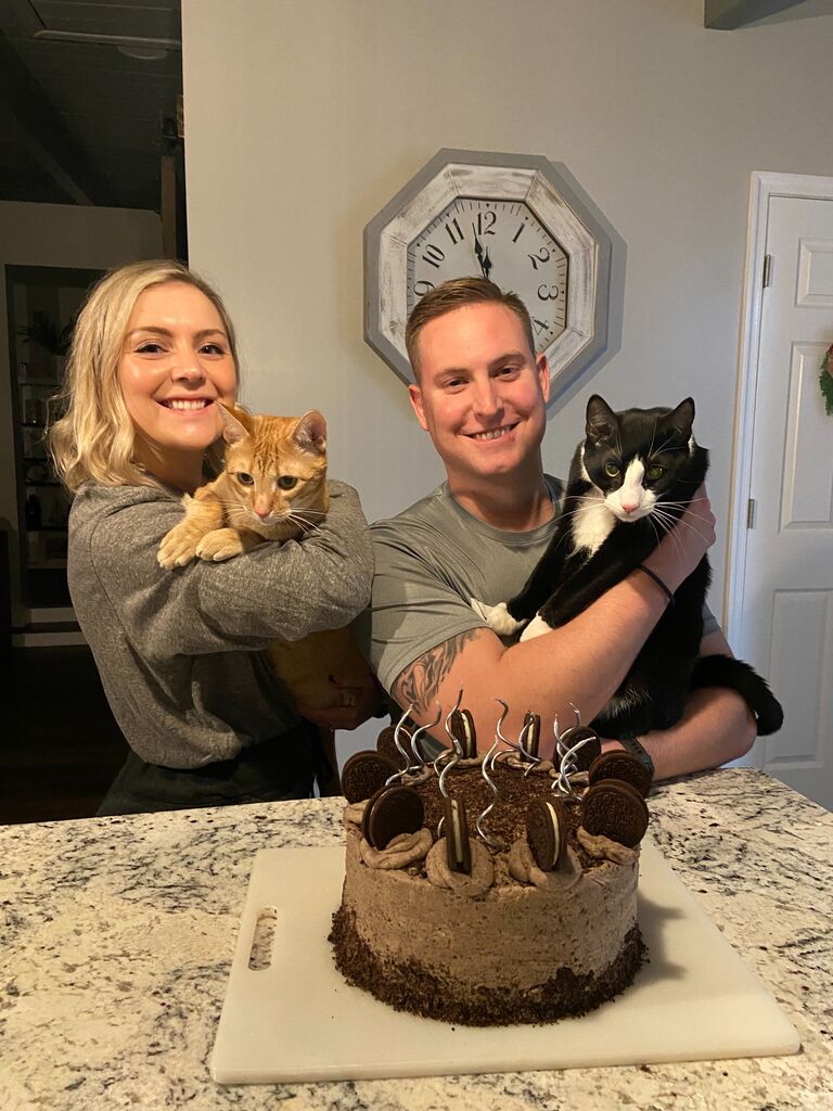Kyle's 25th birthday and the first of the oreo cake series!
