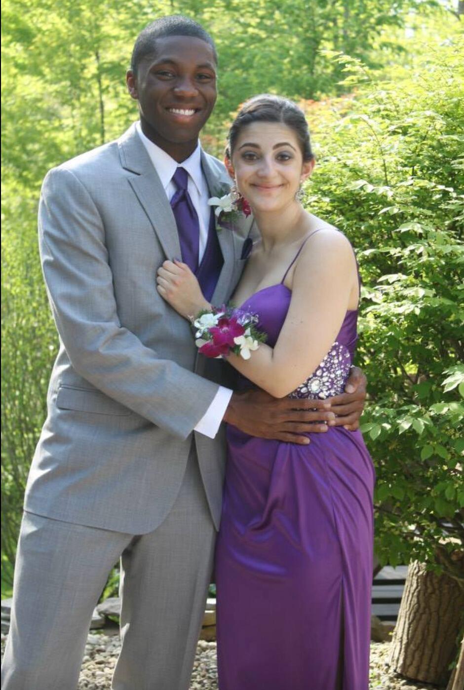 On the day of senior prom, Kellen forgot their tickets at home. Luckily, his parents saved the day! Their slow dances were to "I Don't Wanna Miss a Thing" by Aerosmith and "Young and Beautiful" by Lana Del Rey.