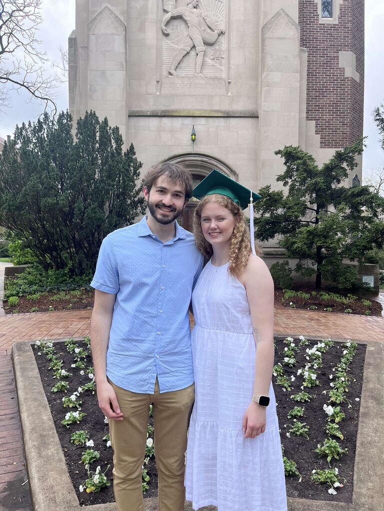 Katie graduates from Michigan State.