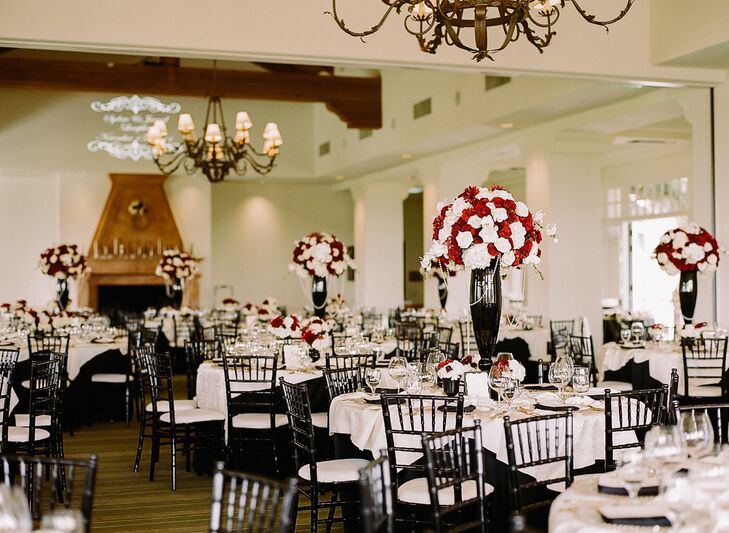 Glamorous Ballroom Reception Bakersfield Country Club